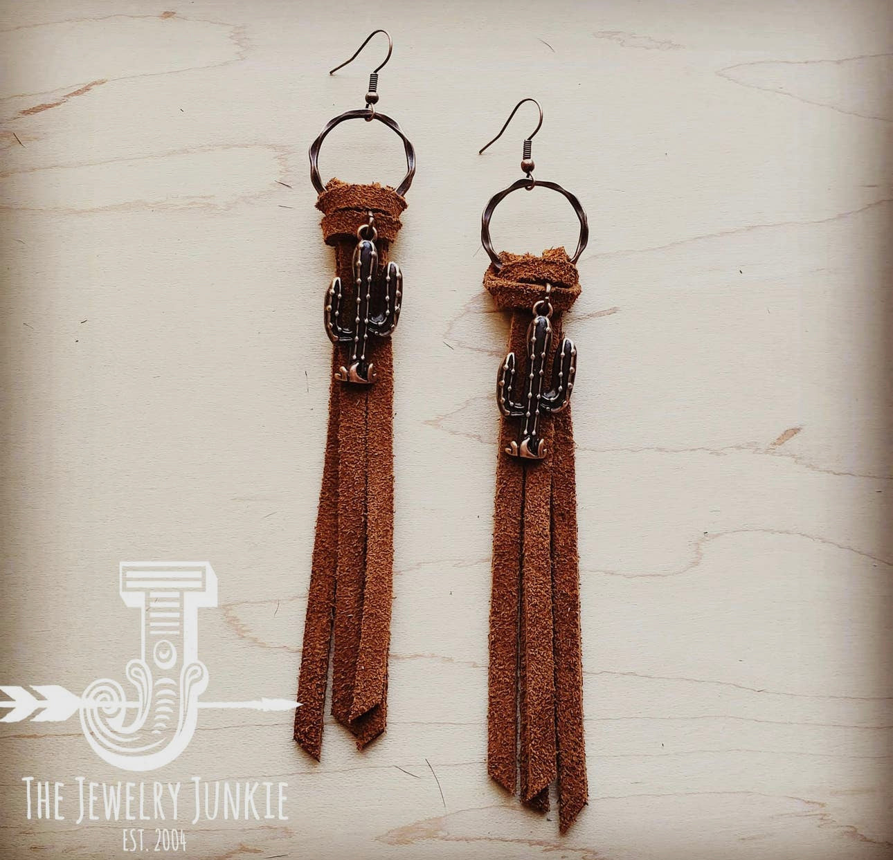 Cactus tassel earrings