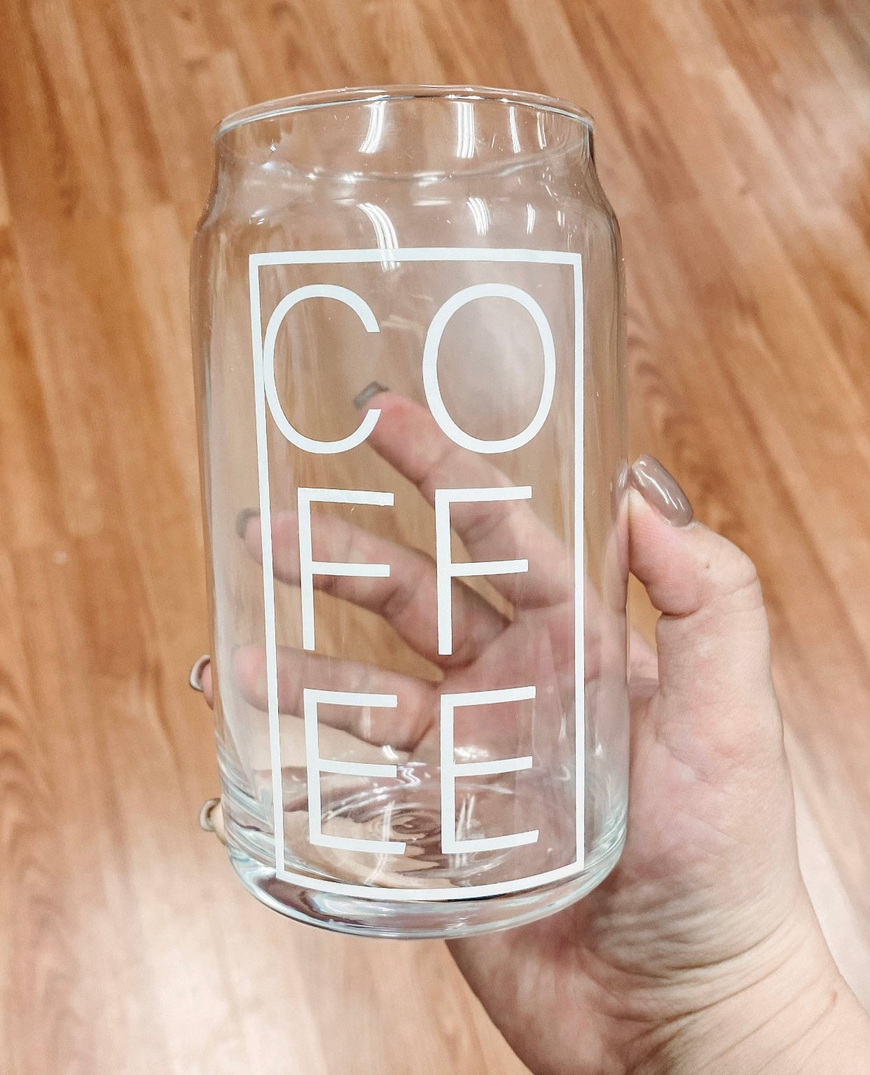 Coffee Beer Can Glass